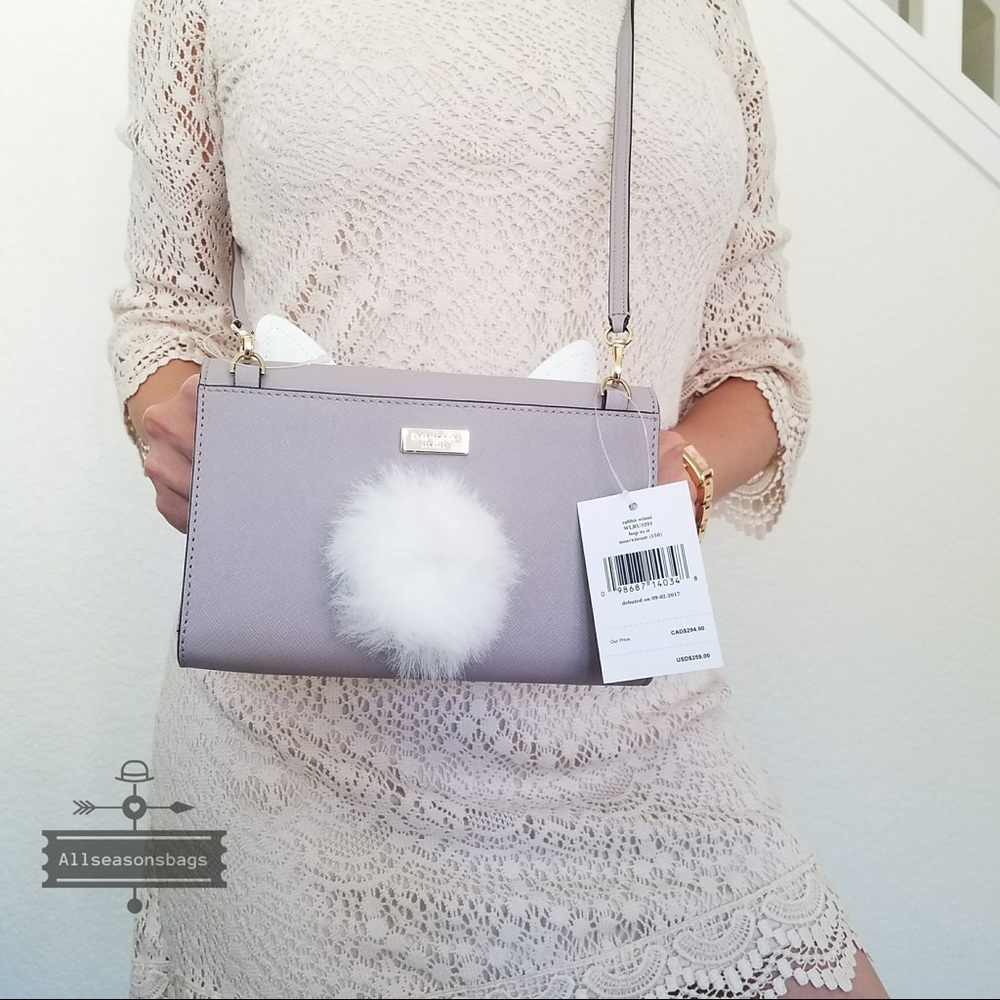Kate spade NY Rabbit Winni Hop to it crossbody NWT - Picture 3 of 6